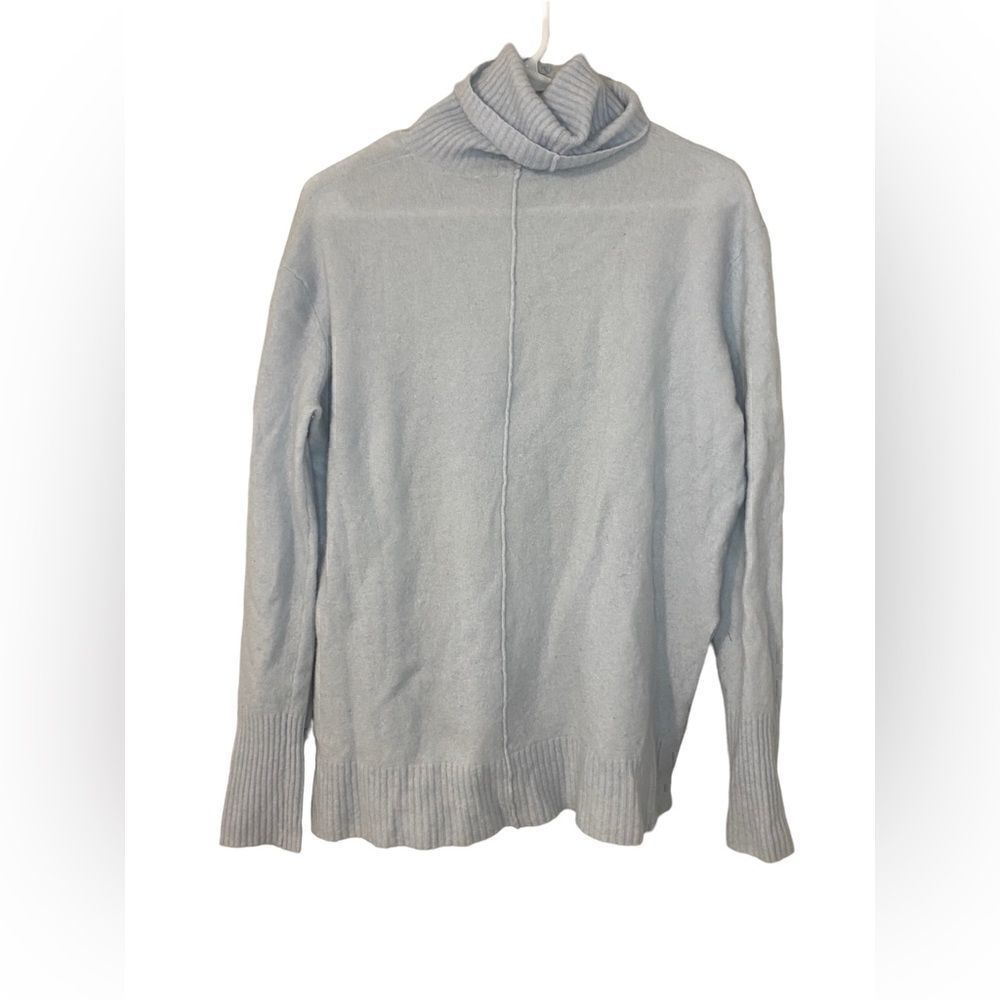Athleta Transit Pullover Turtle Neck Sweater Meri… - image 4